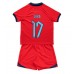 England Bukayo Saka #17 Barnkläder Borta matchtröja till baby VM 2022 Kortärmad (+ Korta byxor) Billigt